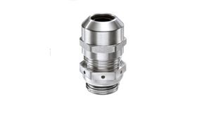 Pressure Compensating Gland, 9 ... 17mm, M25, Stainless Steel, Metal
