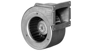 Odstředivý ventilátor Odstředivý AC Kulový 117x88x118mm 230V 150mA 85m?/h 4kolíkový splétaný vodič IP44 G2E 120