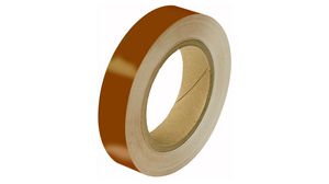 Pipe Marking Tape, 25mm x 33m, Brown