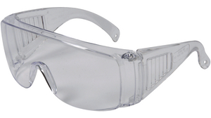 Schutzbrille mit Seitenschutz, klar