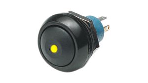 Leuchtdruckschalter AUS-(EIN) ()=tastend 1 Schliesser 48 V / 250 V LED Gelb Keine