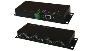 Serwer urządzenia szeregowego, 100Mbps, Serial Ports - 4, RS232