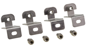 Wall Mounting Lug Set ARCA, Adds 10 mm between wall and cabinet,4 pieces