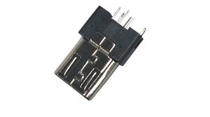 Micro USB-B Connector 2.0, Plug, Micro USB-B 2.0, Straight, Positions - 5