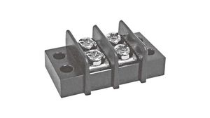 Klemmenlijst voor montage op chassis, Zwart, 20A, 300V, Polen - 2