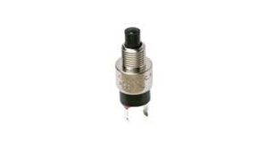 Pushbutton Switch SPST Momentary 1A 28VDC Solder Terminal Panel Mount Threaded
