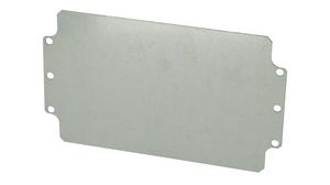 Monteringsplatta för ALN-inkapslingar, 215 x 315mm, Galvaniserat stål