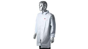 White Unisex Visitor Coat, XXL