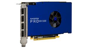 Graphics Card, AMD Radeon Pro WX5100, 8GB GDDR5, 75W