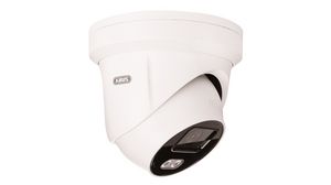 Indoor or Outdoor Camera, Fixed Dome, 1/1.8" CMOS, 30m, 108°, 2688 x 1520, White