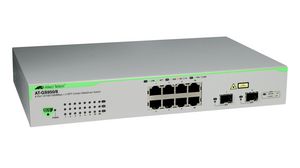 Ethernet Switch, RJ45 Ports 6, SFP Ports 2, 1Gbps, Managed