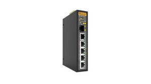 Ethernet Switch, RJ45 Ports 5, Fibre Ports 1SFP, 1Gbps, Layer 2 Unmanaged