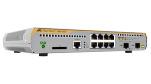 Ethernet Switch, RJ45 Ports 8, SFP Ports 2, 1Gbps, Managed