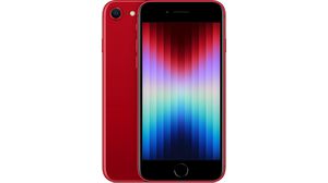 Smarttelefon, iPhone SE 2022, 4.7" (11.9 cm), 5G NR / 4G LTE, 256GB, Rød