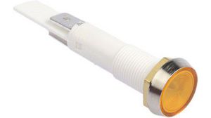 Orange Neon Panel Mount Indicator, 230V ac, 10mm Mounting Hole Size