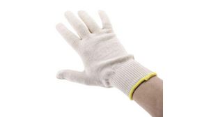 White Cotton General Purpose Work Gloves, Size 10, Large