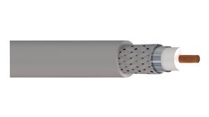 Coaxial Cable RG-58/U PVC 5.4mm 50Ohm Bare Copper Grey 50m