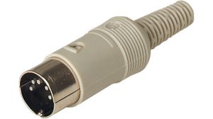 Cable Plug, 4A, 34V, 5 Poles, Plug