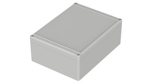 Plastic Enclosure with Membrane Keypad Edge Euromas II 150x200x77mm Light Grey Polycarbonate IP65
