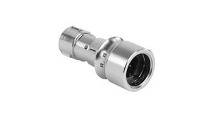Circular Connector Housing, Socket, Contacts - 4, 10A, Straight