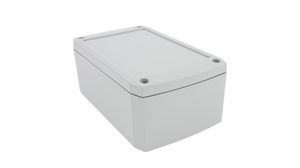 1100 Series Recessed Electronics Multipurpose Enclosure, Solid Lid, 75x125x50mm, Light Grey, ABS, UL 94 HB
