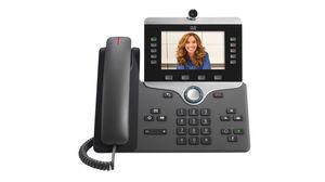 IP Telephone, 2x RJ45 / Bluetooth / RJ9, Black