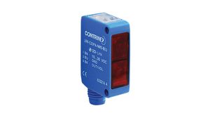 Retroreflective Sensor PNP 8m 1ms 30V 100mA LED, Red M8 IP67 LRR