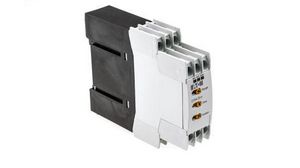 DIN Rail Mount Timer Relay, 24 ... 240V ac/dc, 2-Contact, 0.05 s ... 60h, DPDT