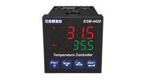 Temperature Controller, ON / OFF / PID / PI / PD / P, RTD / Thermocouple, Pt100, 24V, Relay / SSR