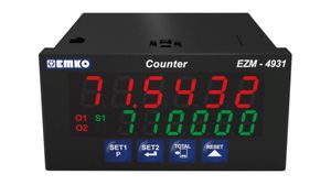 Multifunction Counter LED, 7-Segment 6 Digits 200kHz 230V
