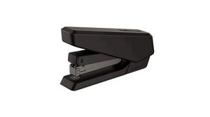 Stapler with Microban, 6pcs, Black, Suitable for Easy Press Paper stapling, 25 sheet capacity