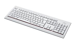 Designer Keyboard, KB521, CH Switzerland, QWERTZ, USB, Cable
