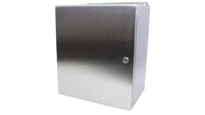 Type 4X Junction Box, 305x203x356mm, Stainless Steel, Grey