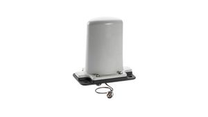 Railway Rooftop Antenna, TETRA / GPS, 6 dBi, Female N / Male TNC, 85mm, Screw