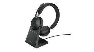 Headset, Evolve 2-65, Stereo, On-Ear, 20kHz, Bluetooth, Black