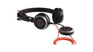 Headset, Evolve 30 II, Stereo, On-Ear, 20kHz, USB, Black