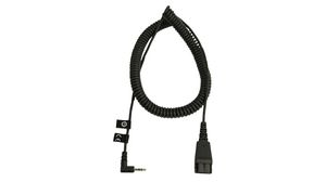 Cable, QD - 2.5 mm Jack Plug, 2m, COMfortel M-300