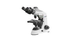 Microscopio, Composto, Finite, Trinoculare, 4x / 10x / 40x, LED, OBE-12, 150x360x320mm