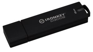 USB-Stick, IronKey D300S, 8GB, USB 3.0, Schwarz