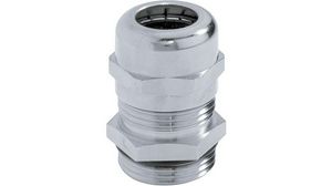 SKINTOP Series Metallic Nickel Plated Brass Cable Gland, M20 Thread, 7mm Min, 13mm Max, IP69K