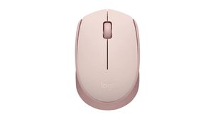 Wireless Mouse M171 1000dpi Optical Ambidextrous Pink