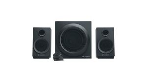 Speaker System, Z333, 2.1, 40W, 80W, Black