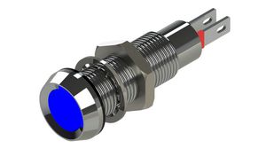 Led-controlelampje Blauw 8.1mm 3.4VDC 20mA
