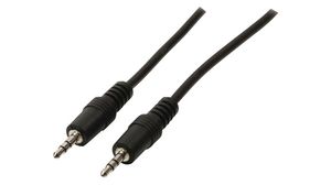 Câble audio, Stéréo, Fiche jack 3.5 mm - Fiche jack 3.5 mm, 5m