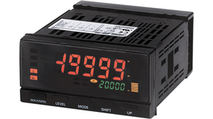 Digital panel meter,100...240 VAC,Red / Green