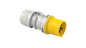 CEE Plug SHARK 3P 2.5mm² 16A IP44 110V Yellow/White