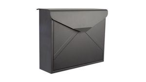 Skrzynka pocztowa, 380 x 290mm, Czarny