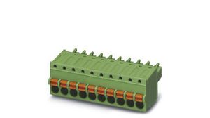 3.81mm Pitch 16 Way Pluggable Terminal Block, Plug, Cable Mount, Spring Cage Termination