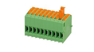 Wire-To-Board Terminal Block, THT, 5.08mm Pitch, Straight, Screw, 1 Poles