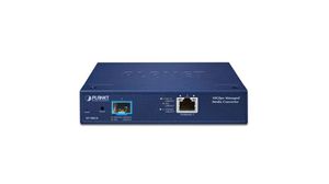 Managed Media Converter, Ethernet - Vlákno vícevidové, Optické porty 1SFP+